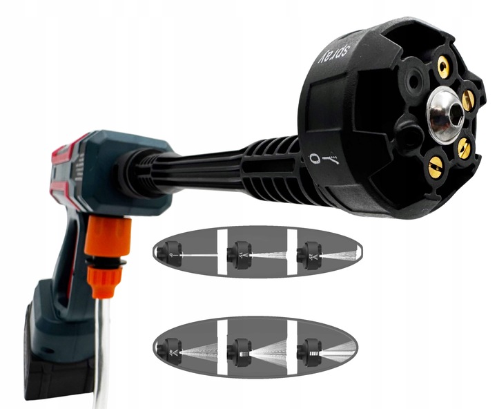 MYJKA CIŚNIENIOWA AKUMULATOROWA BEZPRZEWODOWA MOBILNA Z ZASYSANIEM