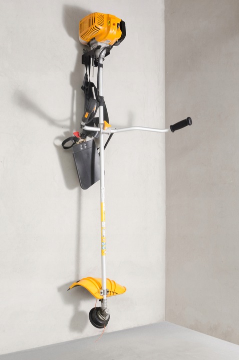 Wieszak uchwyt na kosę kosiarkę spalinową MARKOWY