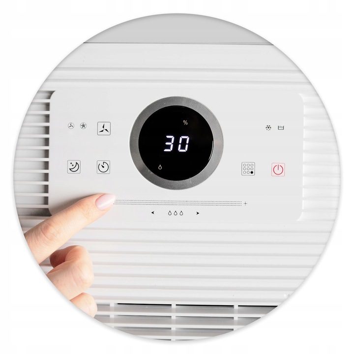 Osuszacz powietrza pochłaniacz wilgoci 20l/24h BERDSEN higrostat timer