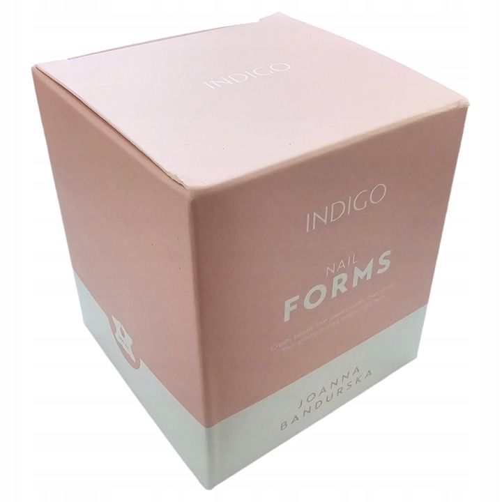 Indigo Bandurska formy szablony do przedłużania paznokci 200 szt.