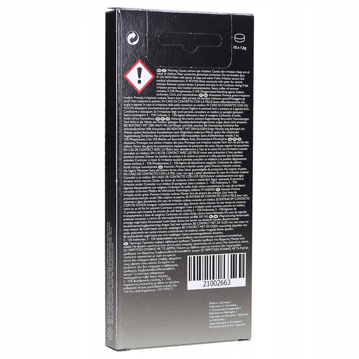 TABLETKI do czyszczenia ekspresów Saeco 10 tabl.