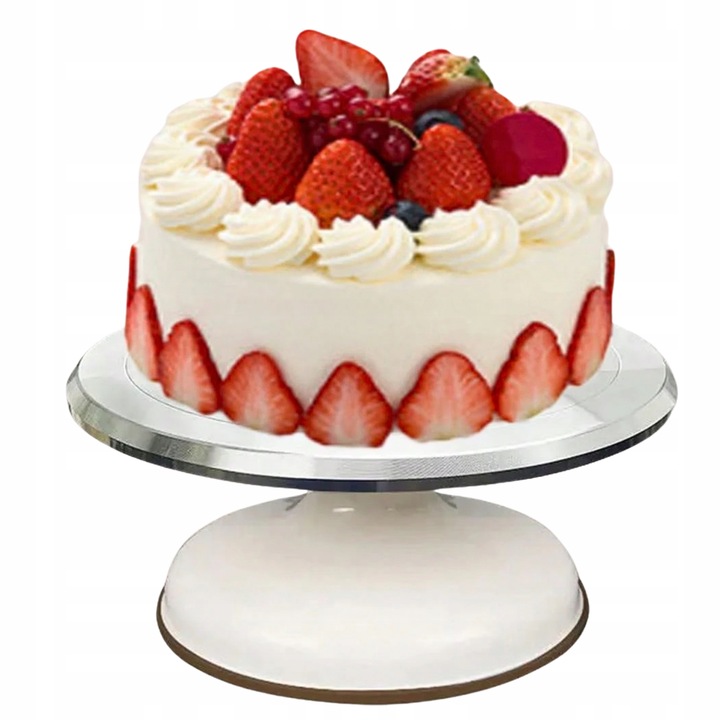 PATERA OBROTOWA DEKORATOR DO TORTU CIAST KREM DEKORACJE URODZINY 25 cm