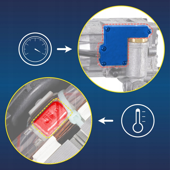 Myjka ciśnieniowa samozasysająca MICHELIN 1600W ALUMINIOWA POMPA 190 ewBAR