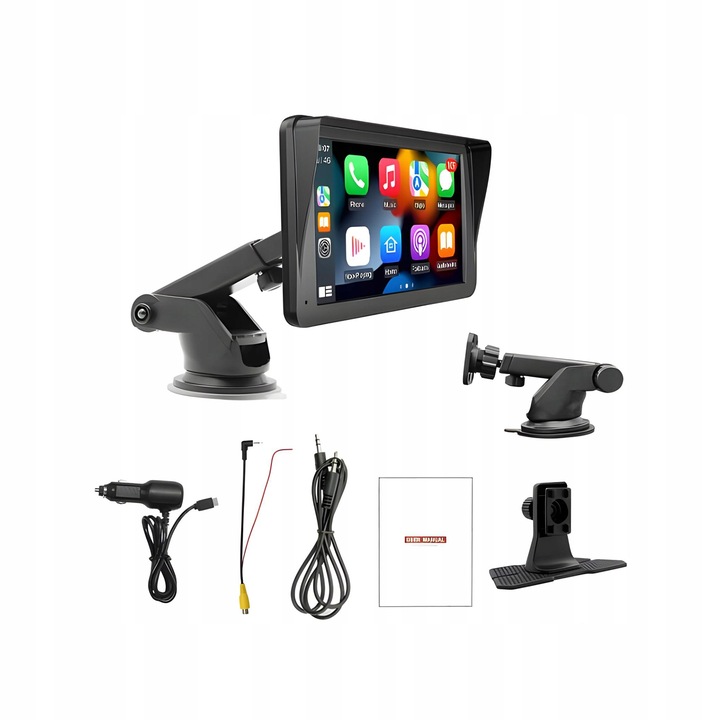 RADIO SAMOCHODOWE ANDROID AUTO 7 CALI CARPLAY APPLE WIDEO