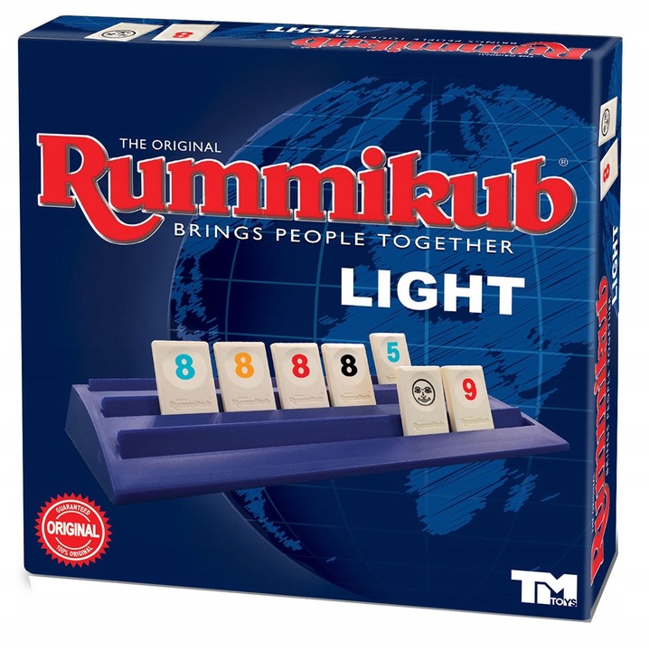 GRA RUMMIKUB LIGHT towarzyska gra logiczna