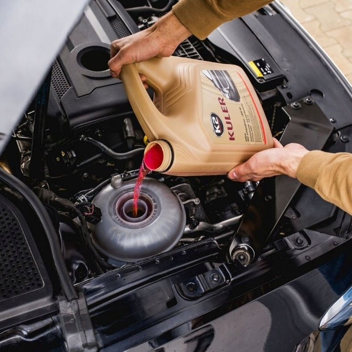 K2 T205C KULER TURBO 5L RED Płyn Chlodniczy do chłodnic CZERWONY