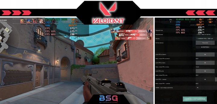 BSG Striker Komputer Gamingowy Do Gier I7 NVIDIA RTX 3050 16GB 1TBSSD Win10