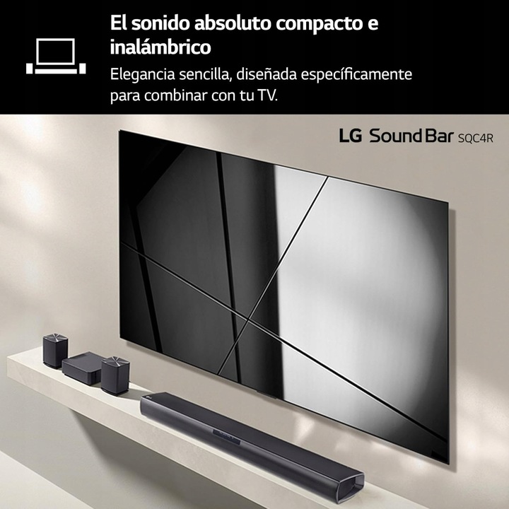 SOUNDBAR LG SQC4R 4.1 BLUETOOTH USB 220W BEZPRZEWODOWE ŁĄCZENIE