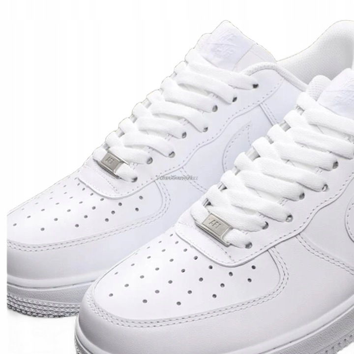 Białe Sznurówki sznurowadła do butów Nike Air Force 1 AF1 o długości 160 cm