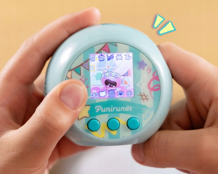 PUNIRUNES ZWIERZĄTKO CYFROWE DO OPIEKI SQUISHY INTERAKTYWNA GRA