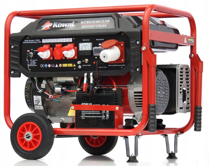 PROFESJONALNY AGREGAT PRĄDOTWÓRCZY 10,3kW EL-START AVR+ MIEDŹ STOJAN