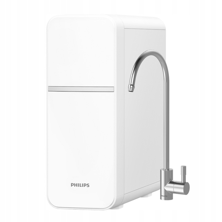 Przepływowy filtr do wody PHILIPS, filtr zmiękczający wodę, pod zlew +