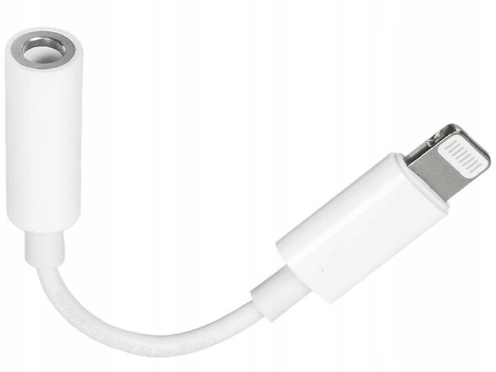 ORYGINALNY ADAPTER PRZEJŚCIÓWKA APPLE MMX62ZM/A LIGHTNING - JACK 3.5mm