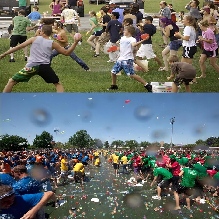 BOMBY WODNE BALONY BALONIKI NA WODĘ AUTOMATYCZNE ZESTAW 111 ŚMINGUS