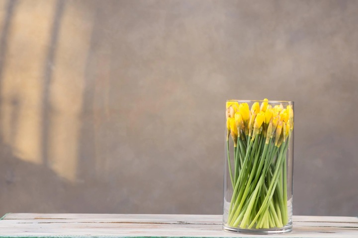 Wazon szklany cylinder wys. 20cm