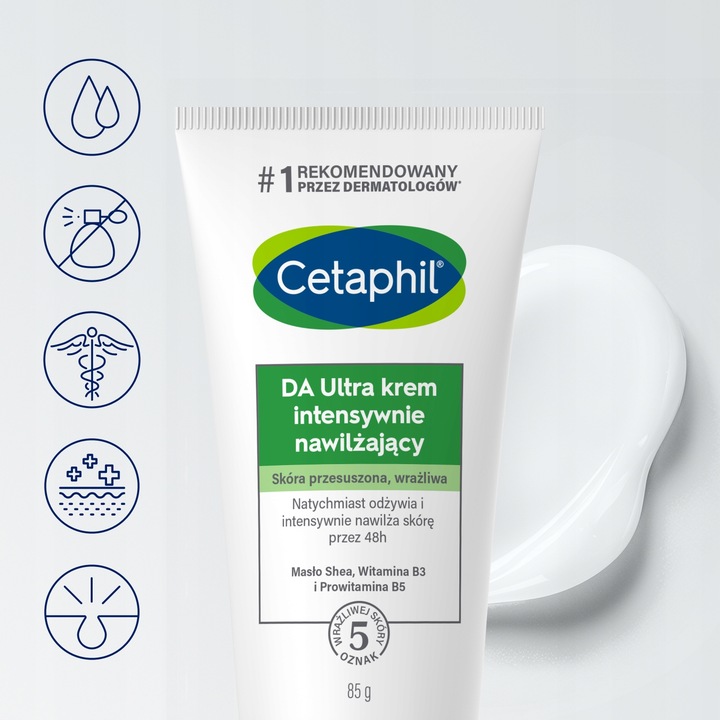 Zestaw Cetaphil MD Balsam nawilżający 236 ml i DA Ultra Krem 85 g