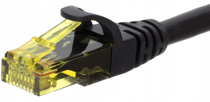 KABEL SIECIOWY LAN CAT 6 UTP PRZEWÓD INTERNETOWY ETHERNET RJ45 CZARNY 30m