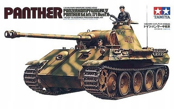 1:35 Tamiya 35065 German Panther Ausf A Pantera
