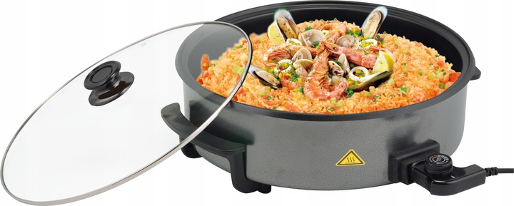 PATELNIA ELEKTRYCZNA DUŻA XXL NIEPRZYWIERAJĄCA MULTIPATELNIA 42cm MOC