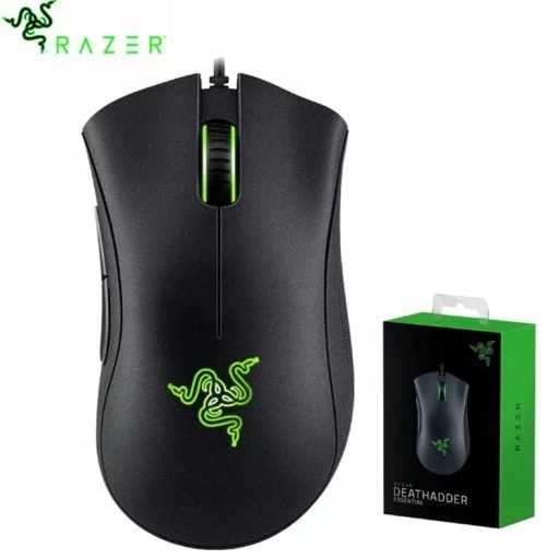 Myszka przewodowa Razer DeathAdder Essential sensor optyczny
