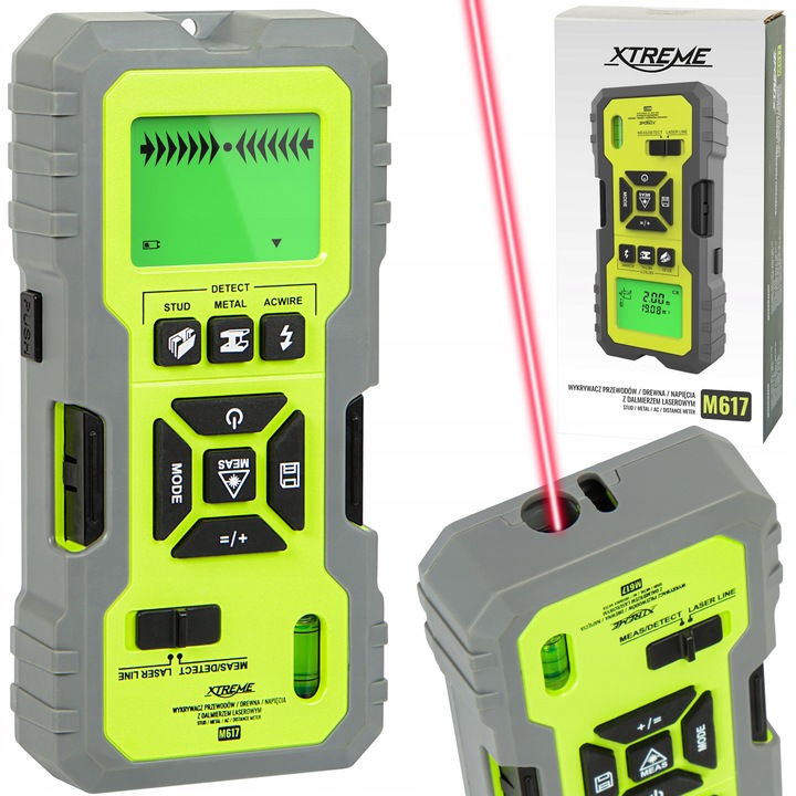 WYKRYWACZ 5W1 DETEKTOR DREWNA METALI NAPIĘCIA PRZEWODÓW DALMIERZ