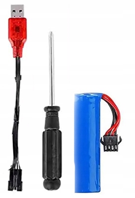 PISTOLET NA WODĘ ELEKTRYCZNY MIOTACZ DLA DZIECI ładowanie USB zasięg