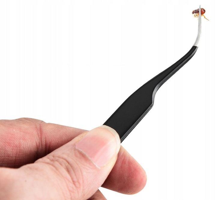 SZCZYPCE PĘSETA DO USUWANIA WYCIĄGANIA KLESZCZY DLA PSA KOTA LUDZI ZESTAW