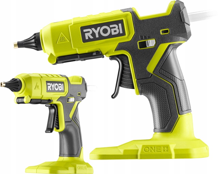 RYOBI AKUMULATOROWY PISTOLET DO KLEJU NA GORĄCO SZTYFTY 11-12mm RGL18-