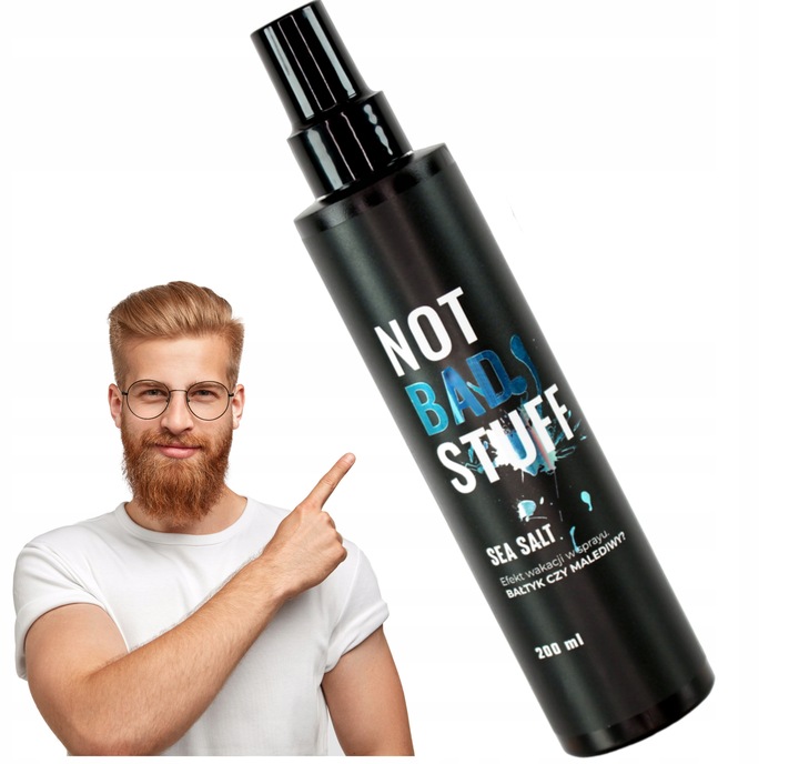 SÓL MORSKA DO STYLIZACJI WŁOSÓW PRESTYLER SPRAY Not Bad Stuff 200ML