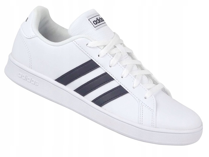 ADIDAS GRAND COURT EF0103 BUTY DZIECIĘCE TRAMPKI TENISÓWKI BIAŁE