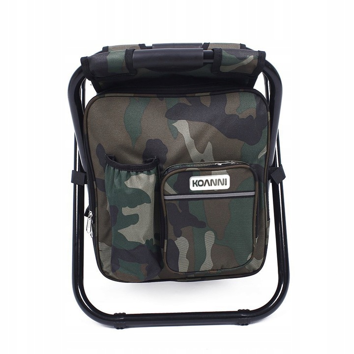 SKŁADANE KRZESEŁKO WĘDKARSKIE PLECAK TERMO i KRZESŁO 2w1