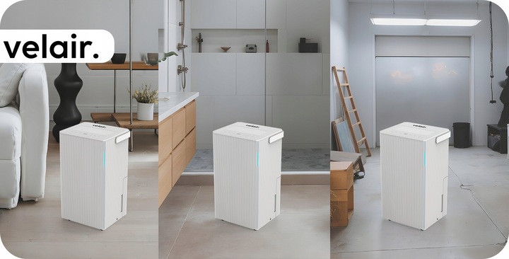 Osuszacz powietrza VELAIR LUMEA 12l/24h WiFi + TIMER pochłaniacz