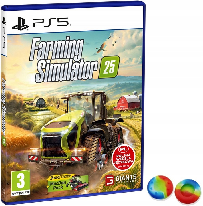 FARMING SIMULATOR 25 I DLC MacDon I PS5 I PL + GRATIS