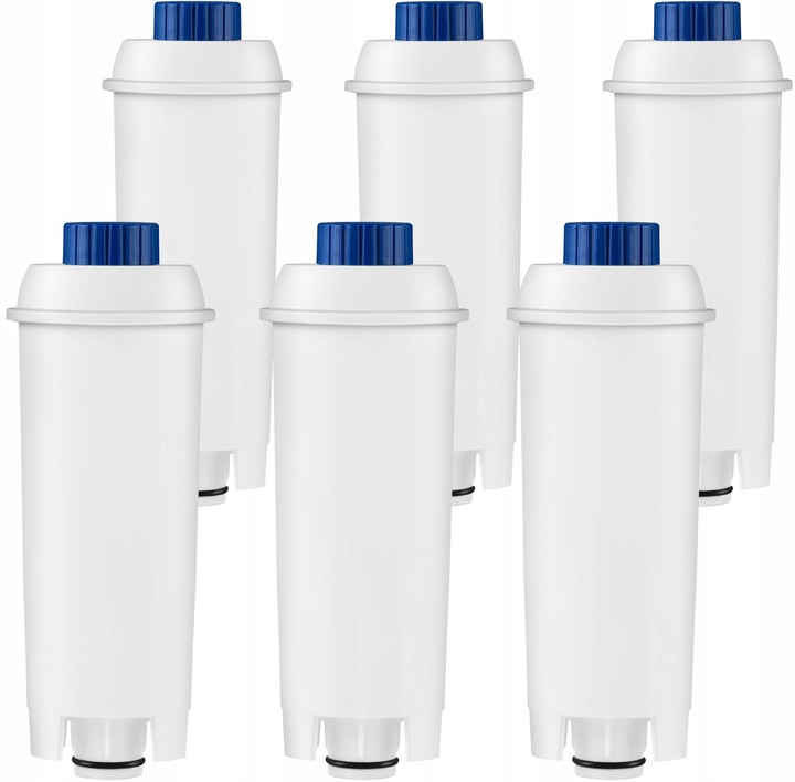 6X FILTR DO EKSPRESU DELONGHI ELETTA ECAM