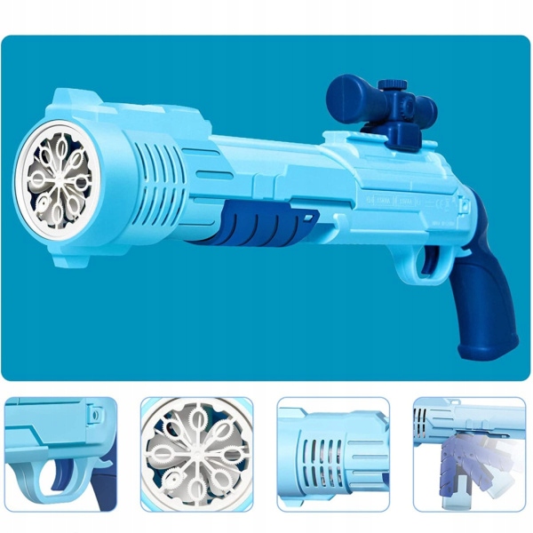 PISTOLET NA BAŃKI MASZYNA DO BANIEK AUTOMAT + PŁYN