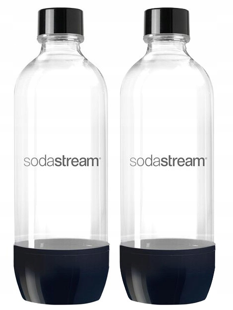 Sodastream 2 x butelka fuse czarna do zmywarki 1l