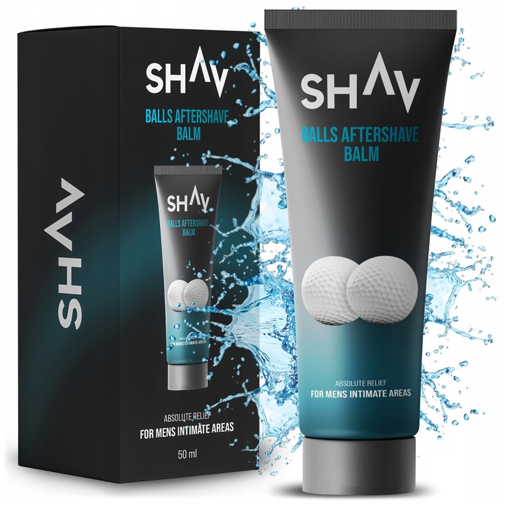Shav Balsam Po Goleniu dla Meżczyzn do Miejsc Intymnych Ciała Nawilżający