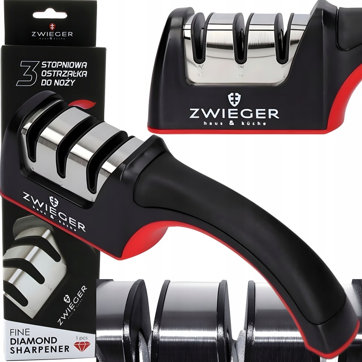 ZWIEGER OSTRZAŁKA DIAMENTOWA DO NOŻY 3 STOPNIOWA DO WSZYSTKICH NOŻY RAPID