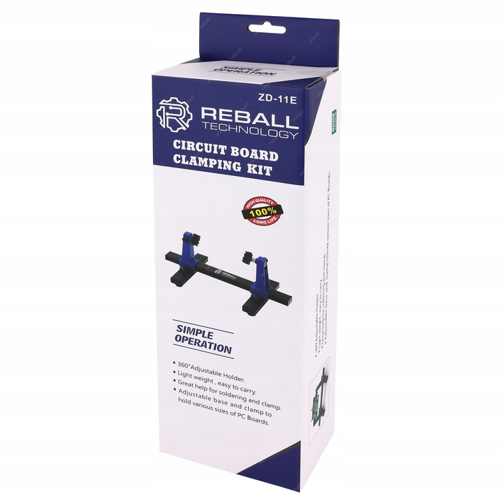 UCHWYT MONTAŻOWY PCB PODSTAWKA PLATFORMA NAPRAWCZA TRZECIA RĘKA - ZD-11E RT