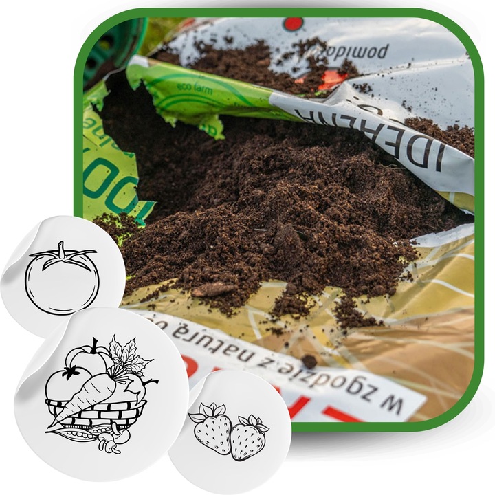 Bio Ziemia Ogrodowa Uniwersalna z EKO Nawozem Podłoże od Dżdżownic