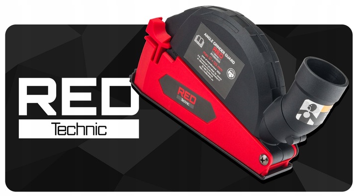 OSŁONA PRZECIWPYŁOWA DO SZLIFIERKI KĄTOWEJ ODSYSAJĄCA TARCZE 115-125