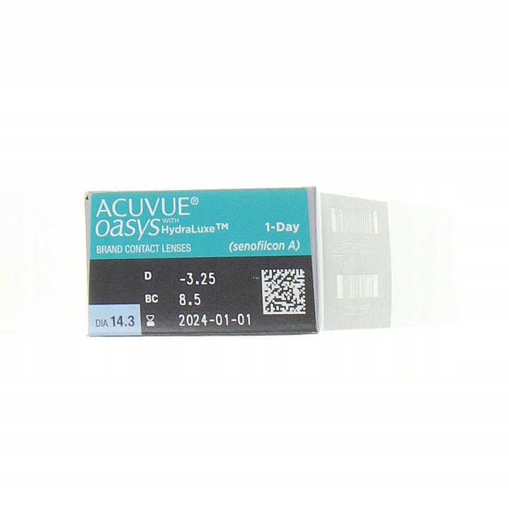Soczewki kontaktowe jednodniowe ACUVUE OASYS 1-DAY 30 szt. moc -2,50