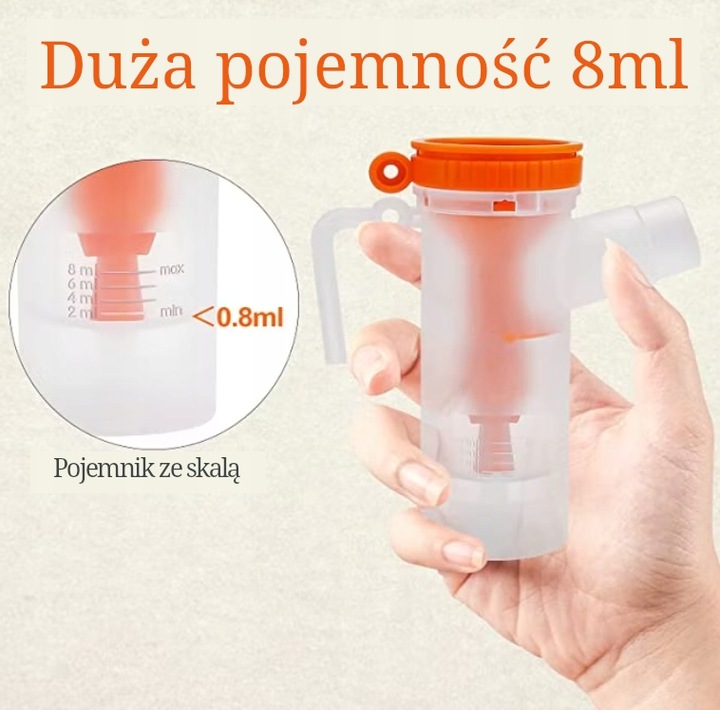 NEBULIZATOR KOMPRESOWY INHALATOR KOMPRESOROWY CICHY DLA DZIECI SZOP