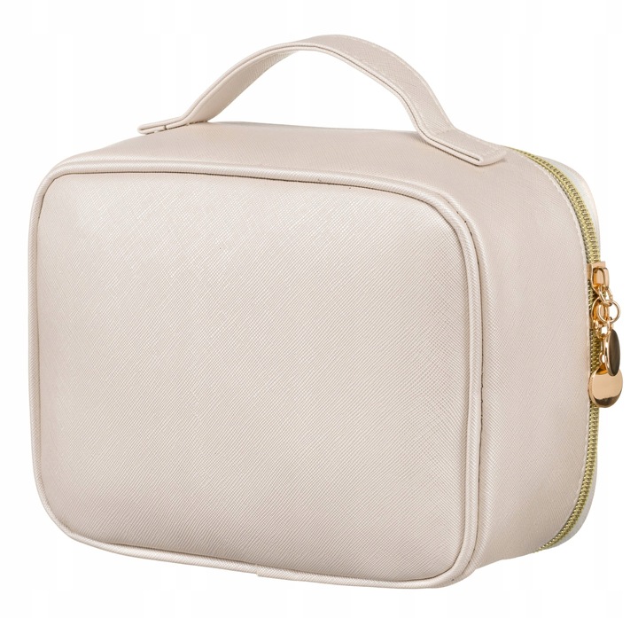 Kosmetyczka kuferek PETERSON damska idealna na podróż z uchwytem