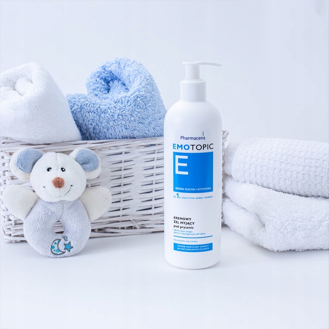 Pharmaceris E Emotopic 400 ml kremowy żel myjąc pod prysznic