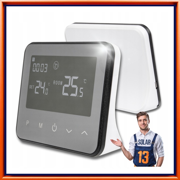 Termostat zdalny smart home VOLT aplikacja WiFi na LTE COMFORT WT 20