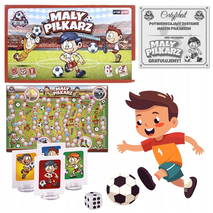 Gra planszowa Mały Piłkarz Artyk