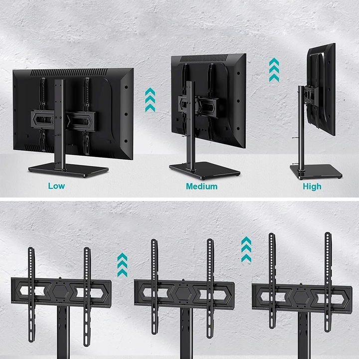 Stojak TV pod telewizor półkowy podstawa uchwyt uniwersalny 32-55"