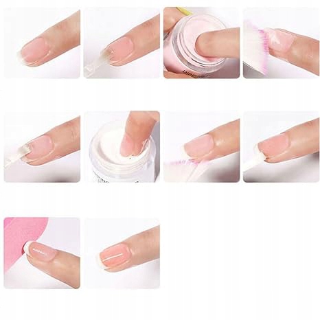 Nicole Diary Proszek do manicure tytanowego dip powder 6 kolory