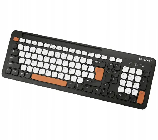 KLAWIATURA BEZPRZEWODWA TRACER GREG RF BIUROWA DO PISANIA USB 2.4 GHz